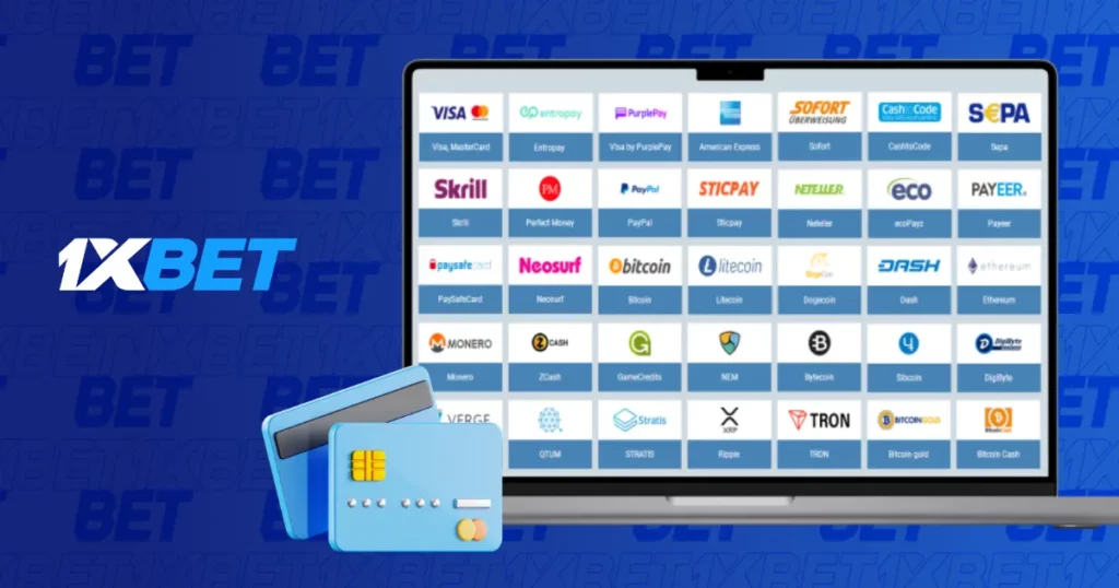 Méthodes de paiement 1xBet