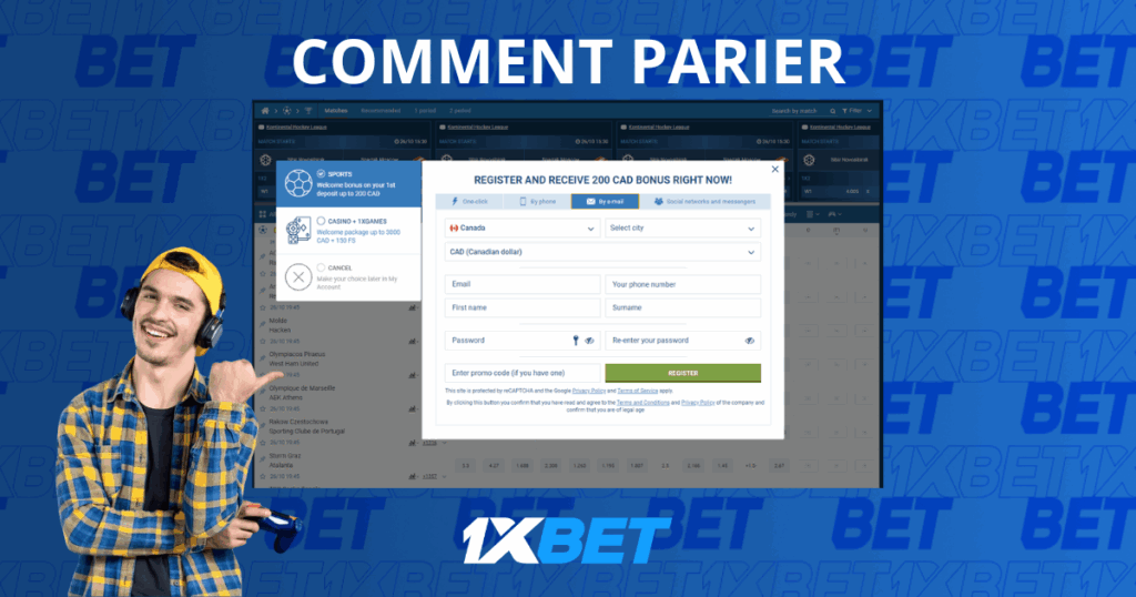1xBet Comment Parier