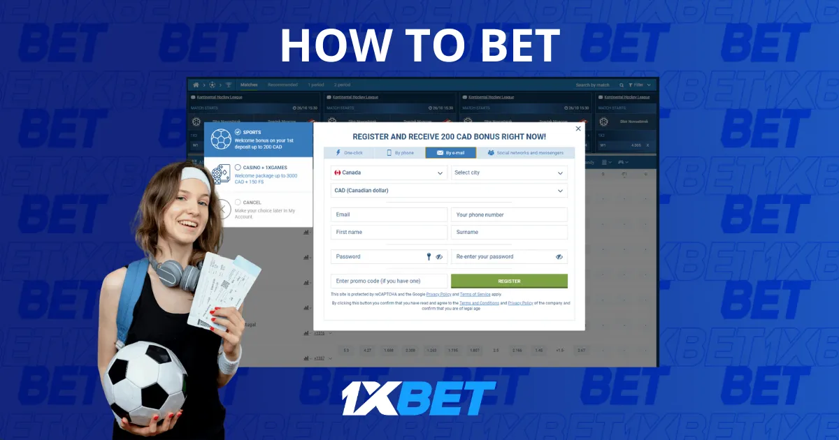 1xBet How to Bet
