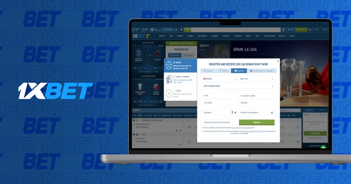 1xBet Registration and Login